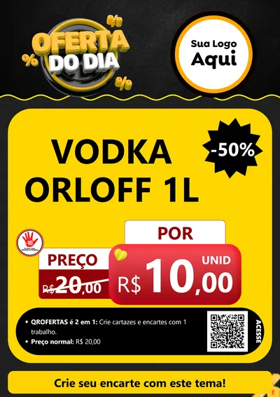 Modelo de Cartaz para Cartaz A4 Vertical