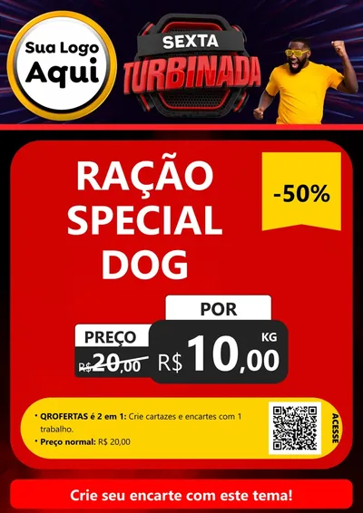 Modelo de Cartaz para Cartaz A4 Vertical