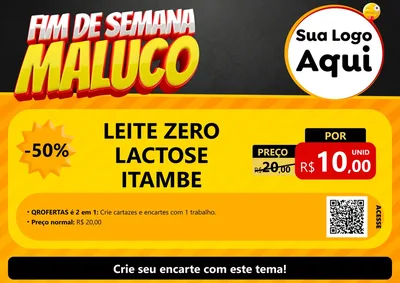 Modelo de Cartaz para Cartaz A4 Horizontal