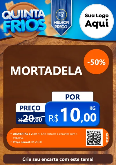 Modelo de Cartaz para Cartaz A4 Vertical