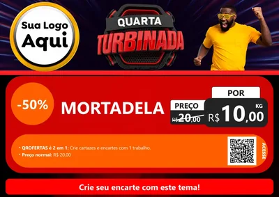Modelo de Cartaz para Cartaz A4 Horizontal