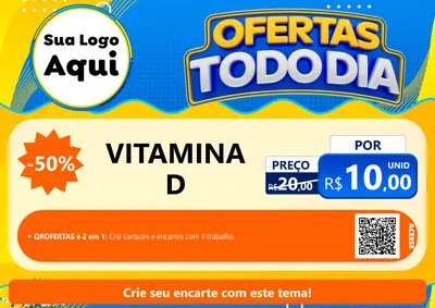 Modelo de Cartaz para Cartaz A4 Horizontal