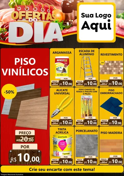 Modelo de Encarte para Encarte A4 Vertical
