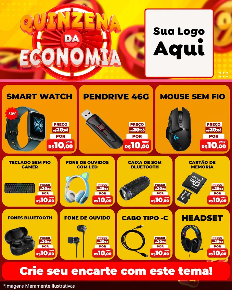 Modelo de Rede Social para Feed Instagram com o tema Quinzena Da Economia para Informática