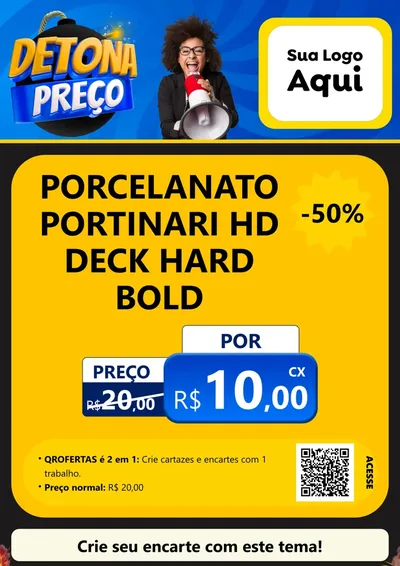 Modelo de Cartaz para Cartaz A4 Vertical