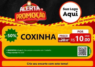 Modelo de Cartaz para Cartaz A4 Horizontal