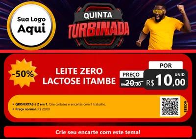 Modelo de Cartaz para Cartaz A4 Horizontal