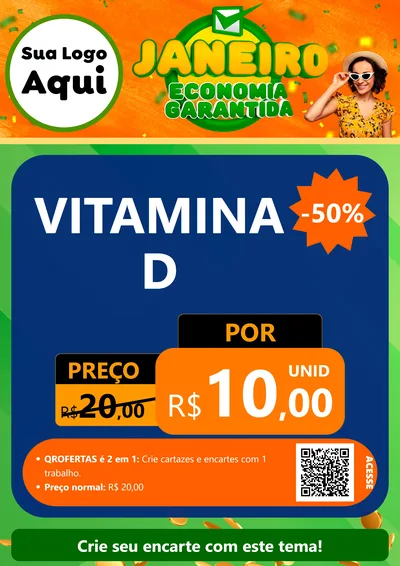 Modelo de Cartaz para Cartaz A4 Vertical