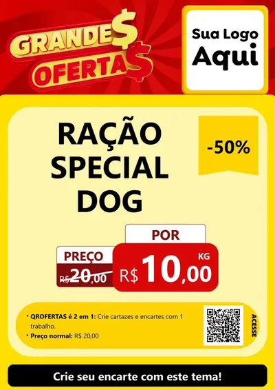 Modelo de Cartaz para Cartaz A4 Vertical