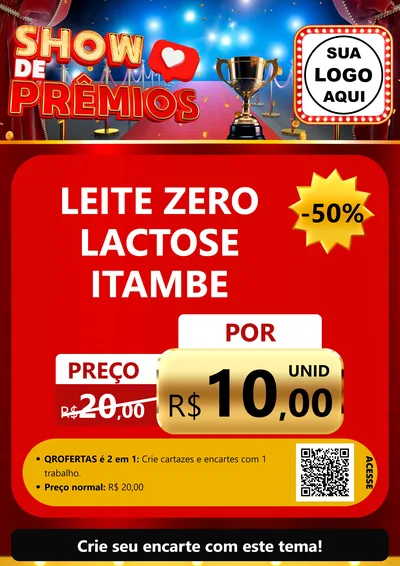 Modelo de Cartaz para Cartaz A4 Vertical