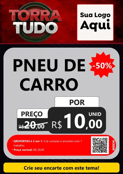 Modelo de Cartaz para Cartaz A4 Vertical