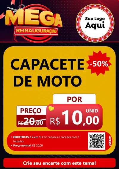 Modelo de Cartaz para Cartaz A4 Vertical