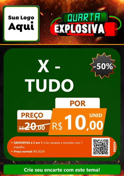 Modelo de Cartaz para Cartaz A4 Vertical