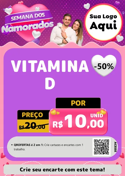 Modelo de Cartaz para Cartaz A4 Vertical