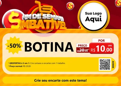Modelo de Cartaz para Cartaz A4 Horizontal com o tema Fim de Semana Imbatível para Agropecuária