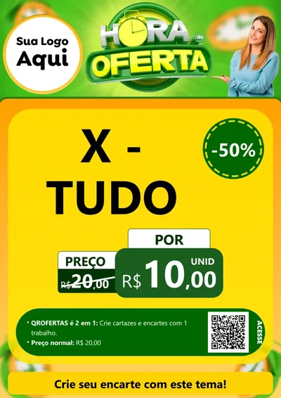 Modelo de Cartaz para Cartaz A4 Vertical