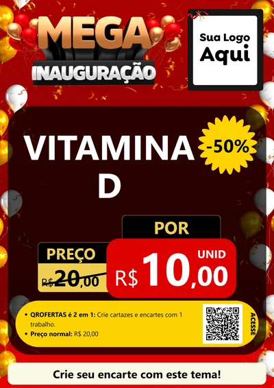 Modelo de Cartaz para Cartaz A4 Vertical