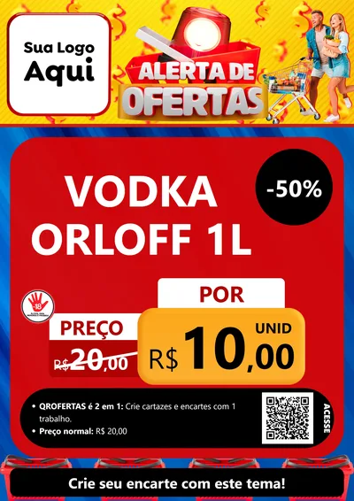 Modelo de Cartaz para Cartaz A4 Vertical