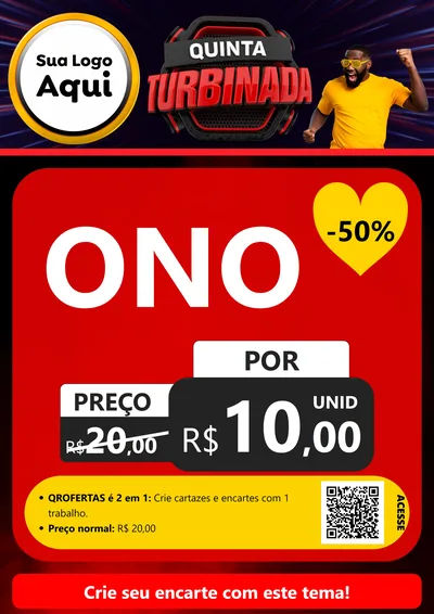 Modelo de Cartaz para Cartaz A4 Vertical com o tema Quinta Turbinada para Óticas