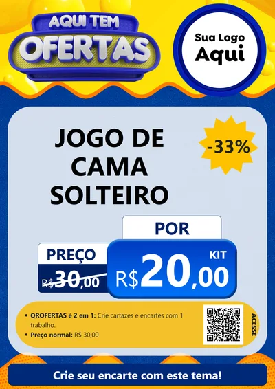 Modelo de Cartaz para Cartaz A4 Vertical