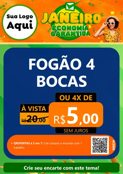 Modelo de Cartaz para Cartaz A4 Vertical