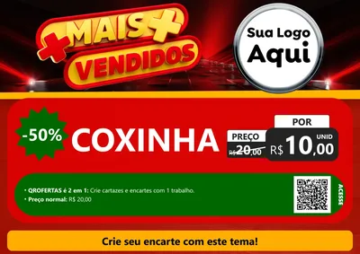 Modelo de Cartaz para Cartaz A4 Horizontal
