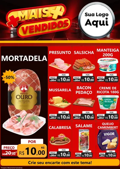Modelo de Encarte para Encarte A4 Vertical