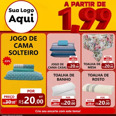 Modelo de Rede Social para Feed Facebook com o tema A Partir de Um e Noventa e Nove - 1,99