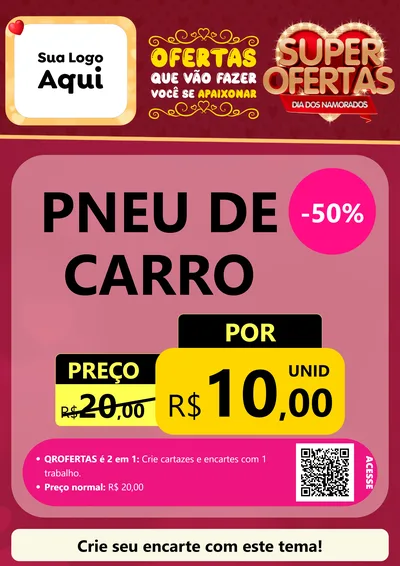 Modelo de Cartaz para Cartaz A4 Vertical