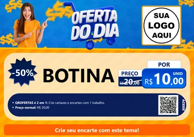 Modelo de Cartaz para Cartaz A4 Horizontal