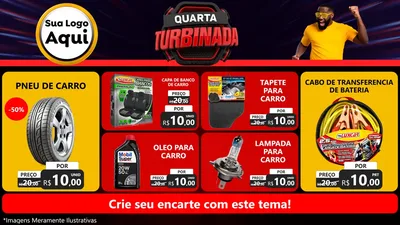 Modelo de TV para TV Horizontal com o tema Quarta Turbinada para Auto peças