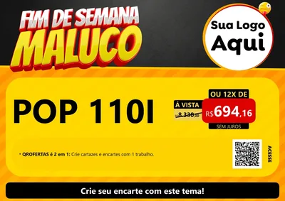 Modelo de Cartaz para Cartaz A4 Horizontal