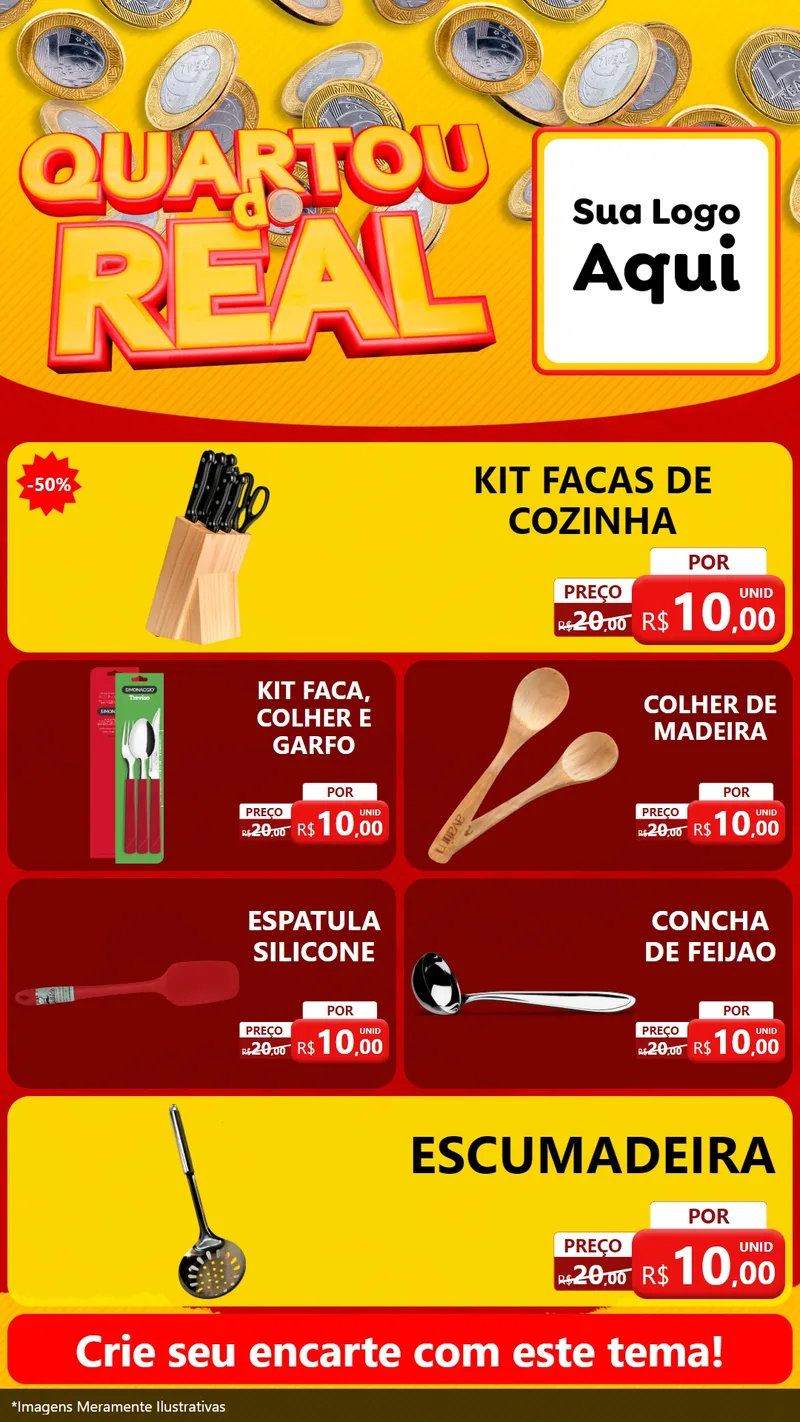 Modelo de TV para TV Vertical com o tema Quartou do Real para Utilidades Domésticas