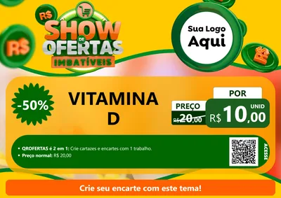 Modelo de Cartaz para Cartaz A4 Horizontal