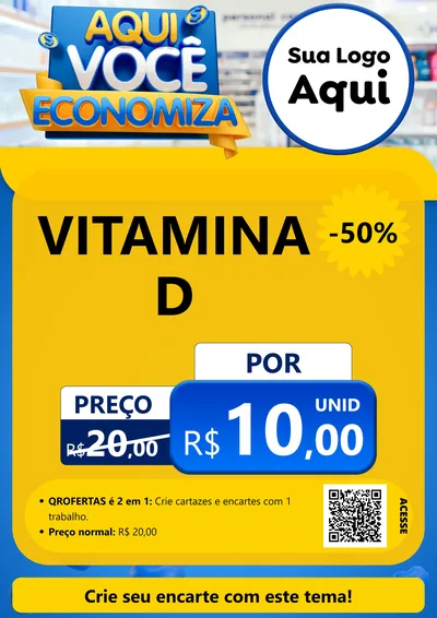 Modelo de Cartaz para Cartaz A4 Vertical