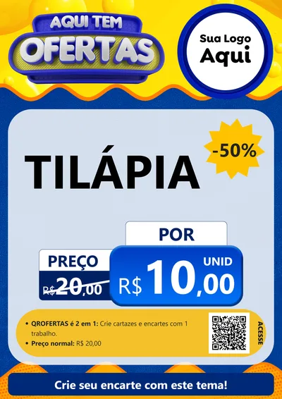 Modelo de Cartaz para Cartaz A4 Vertical