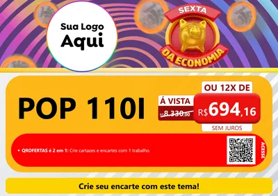 Modelo de Cartaz para Cartaz A4 Horizontal