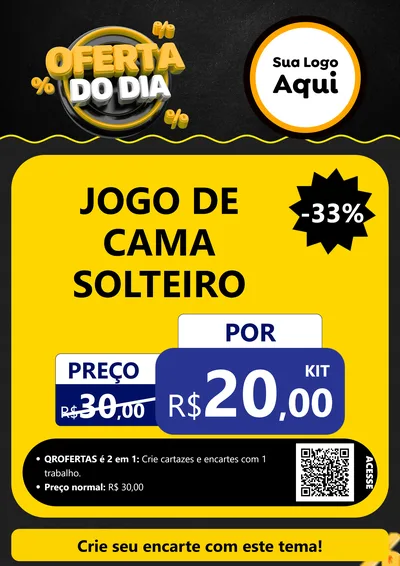Modelo de Cartaz para Cartaz A4 Vertical