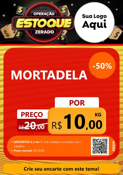 Modelo de Cartaz para Cartaz A4 Vertical