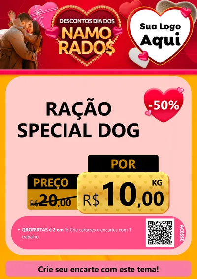 Modelo de Cartaz para Cartaz A4 Vertical