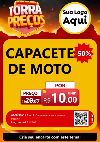 Modelo de Cartaz para Cartaz A4 Vertical