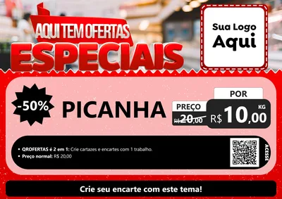 Modelo de Cartaz para Cartaz A4 Horizontal