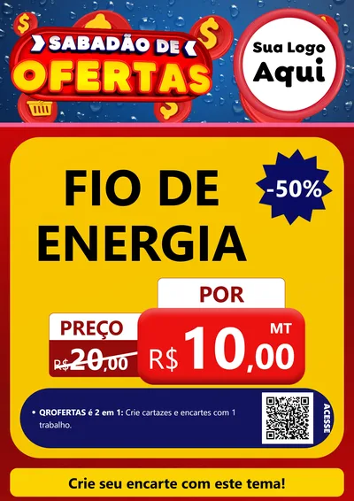 Modelo de Cartaz para Cartaz A4 Vertical