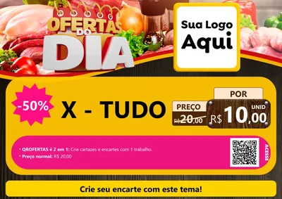 Modelo de Cartaz para Cartaz A4 Horizontal