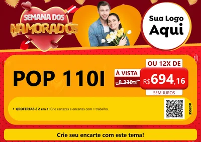 Modelo de Cartaz para Cartaz A4 Horizontal