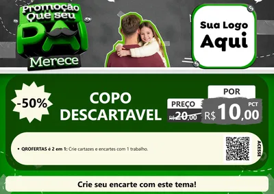 Modelo de Cartaz para Cartaz A4 Horizontal