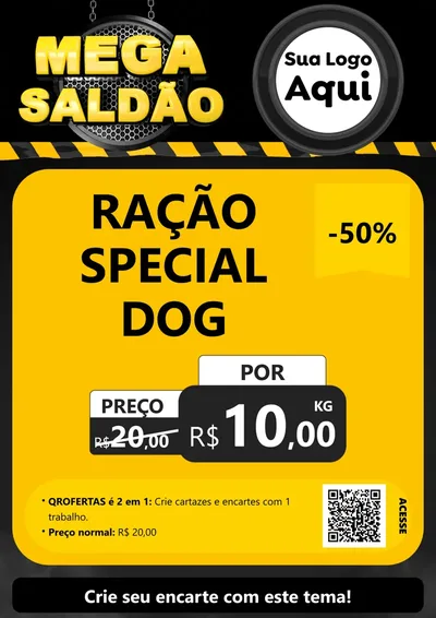 Modelo de Cartaz para Cartaz A4 Vertical