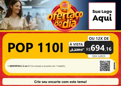 Modelo de Cartaz para Cartaz A4 Horizontal