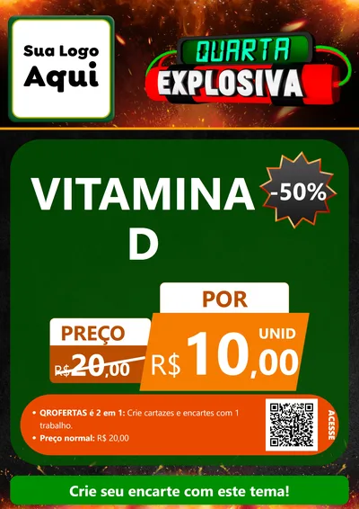 Modelo de Cartaz para Cartaz A4 Vertical