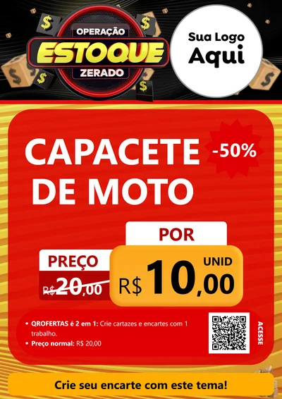 Modelo de Cartaz para Cartaz A4 Vertical